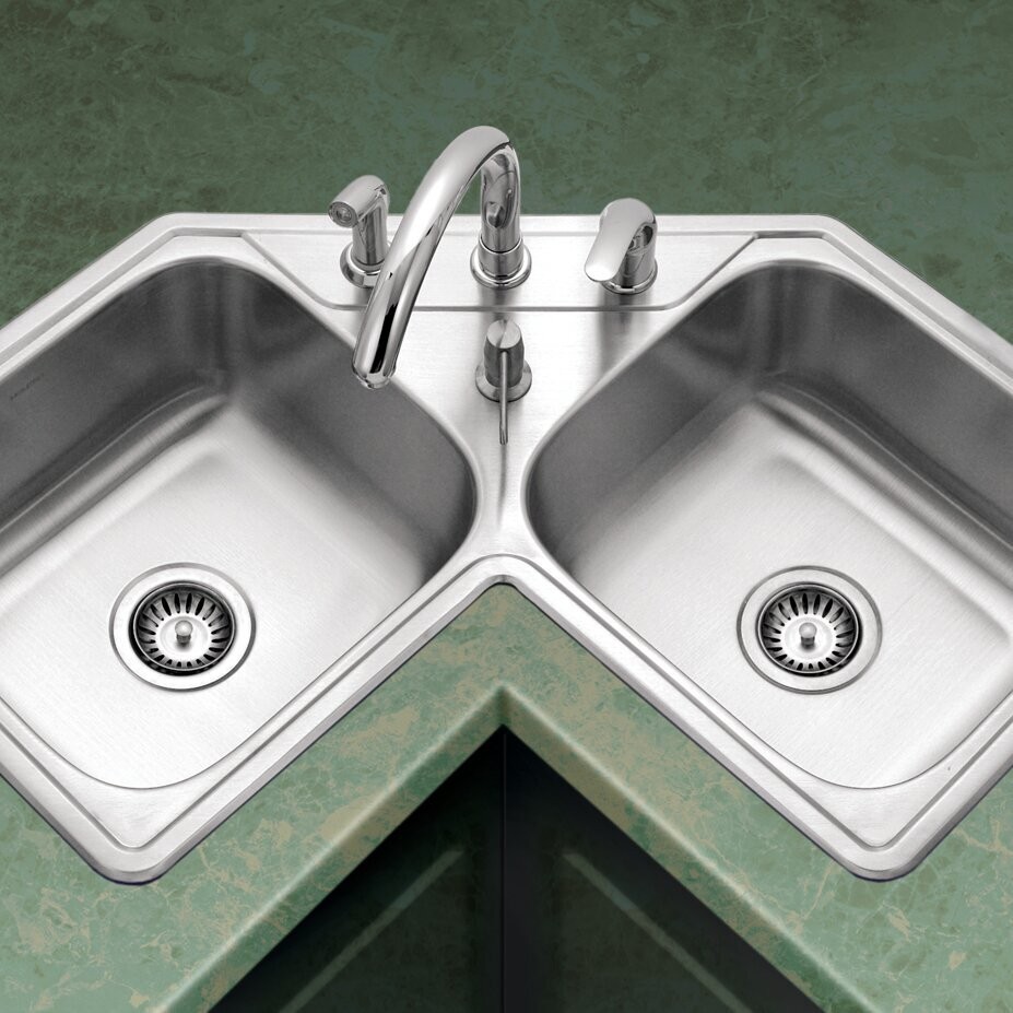 Corner Kitchen Sinks