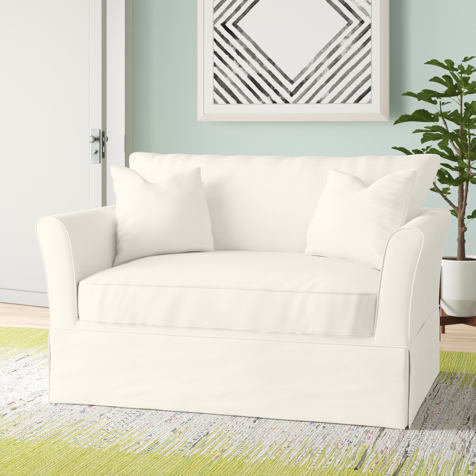 Traditional two person chair