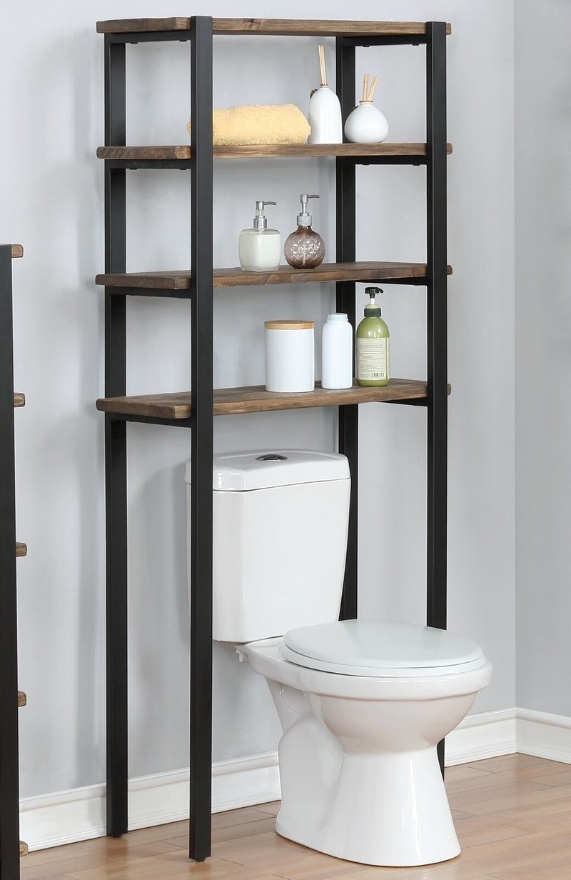 Trent Austin Design Steadman Solid Wood Over the Toilet Storage