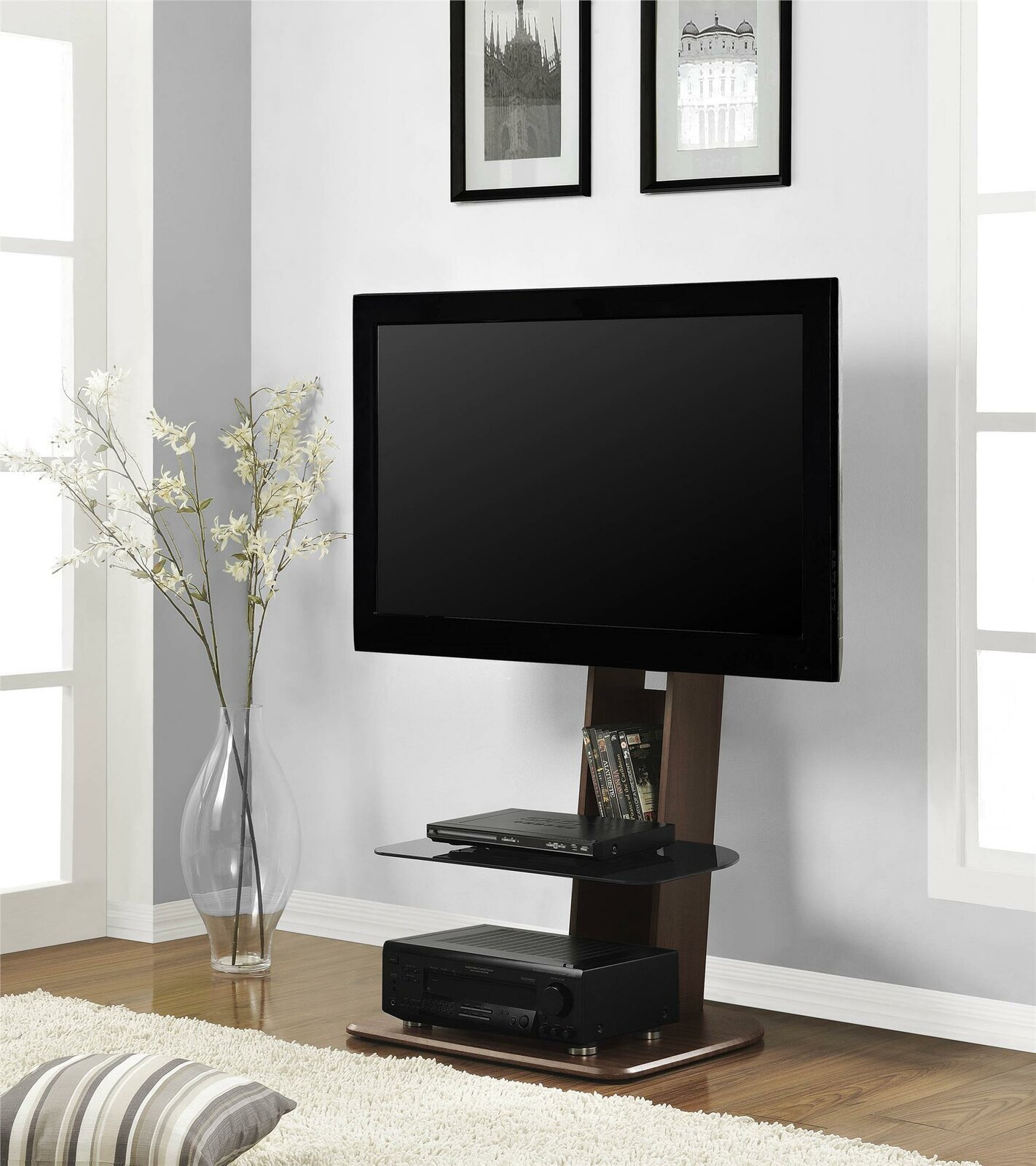 Umbria Ebern Designs Multi Screen With Shelving
