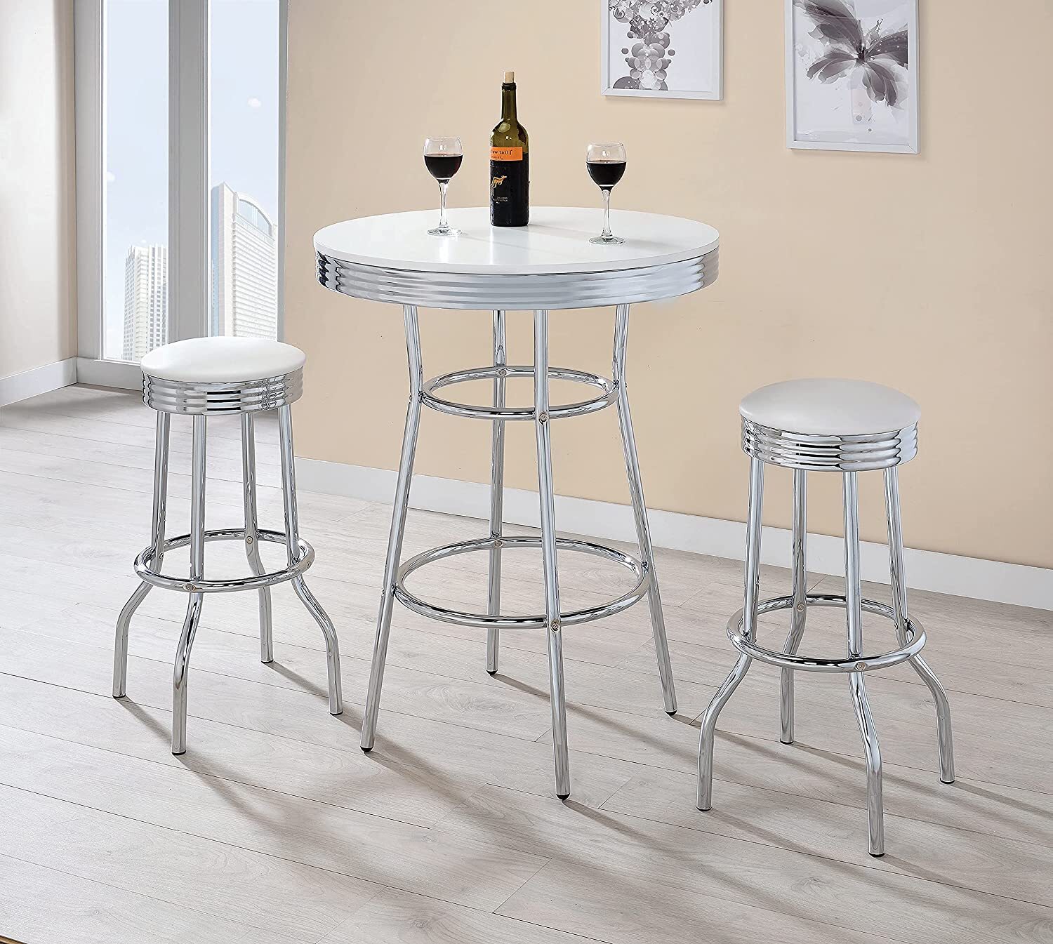 Vintage kitchen cocktail table