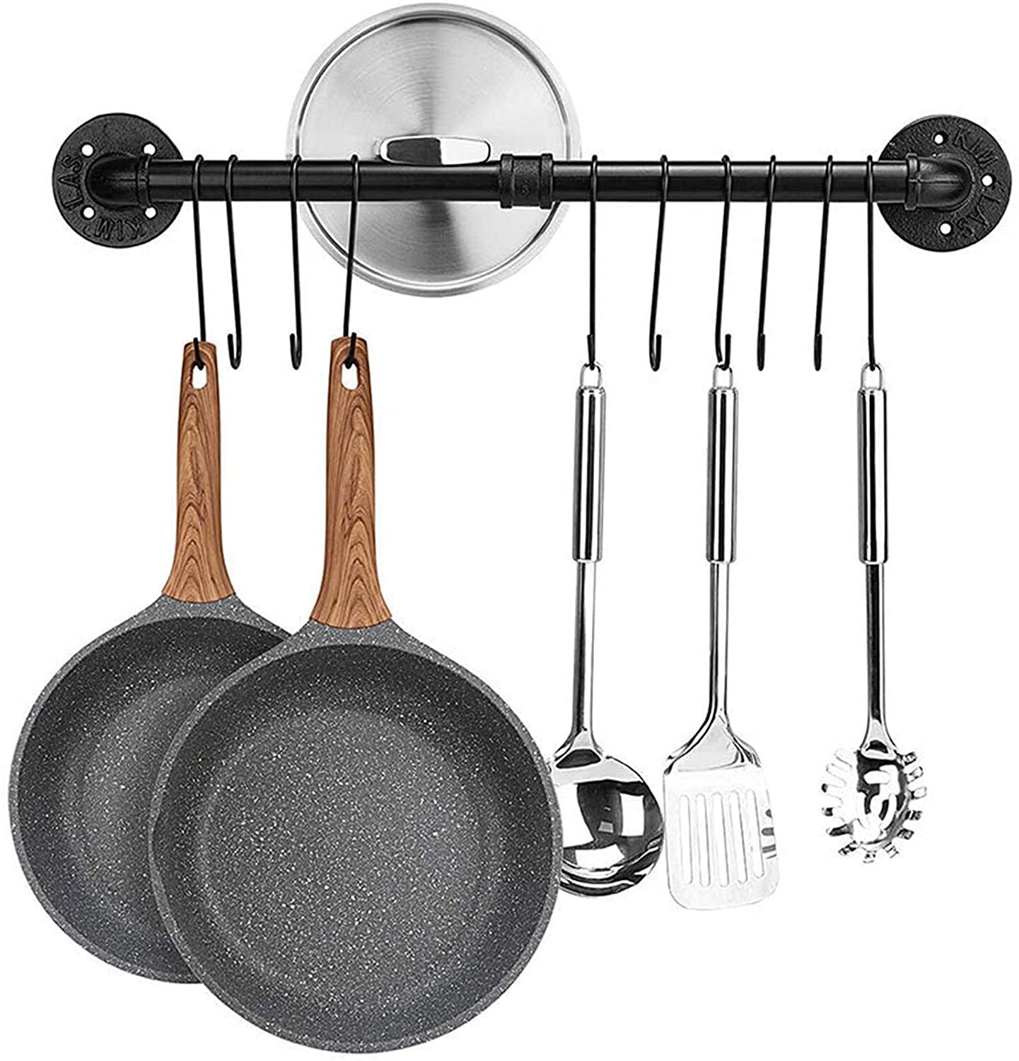 Wall Mounted Cast Iron Hanging Rack