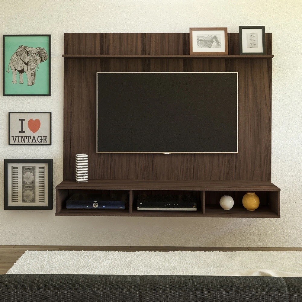 Walnut TV Panel