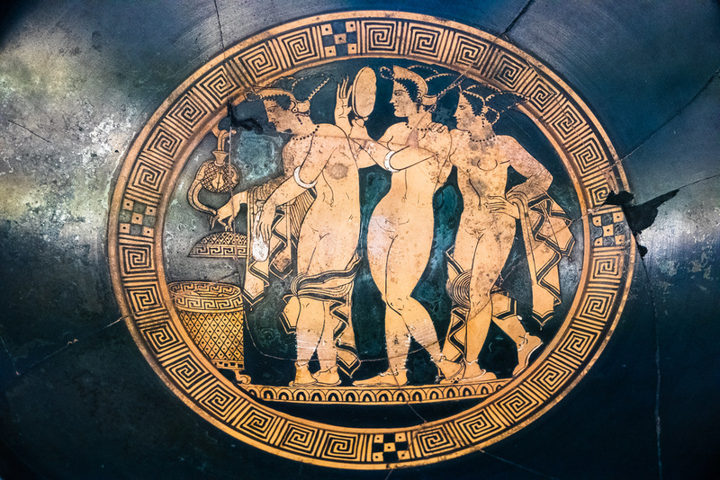 Women bathing