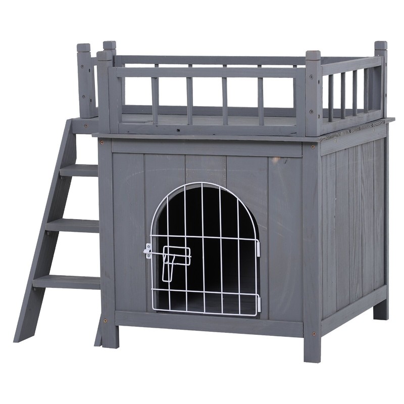 Wooden Cat House
