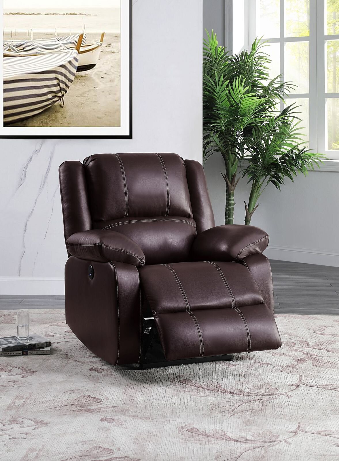 Zuriel 37” Wide Power Lift Assist Ergonomic Recliner