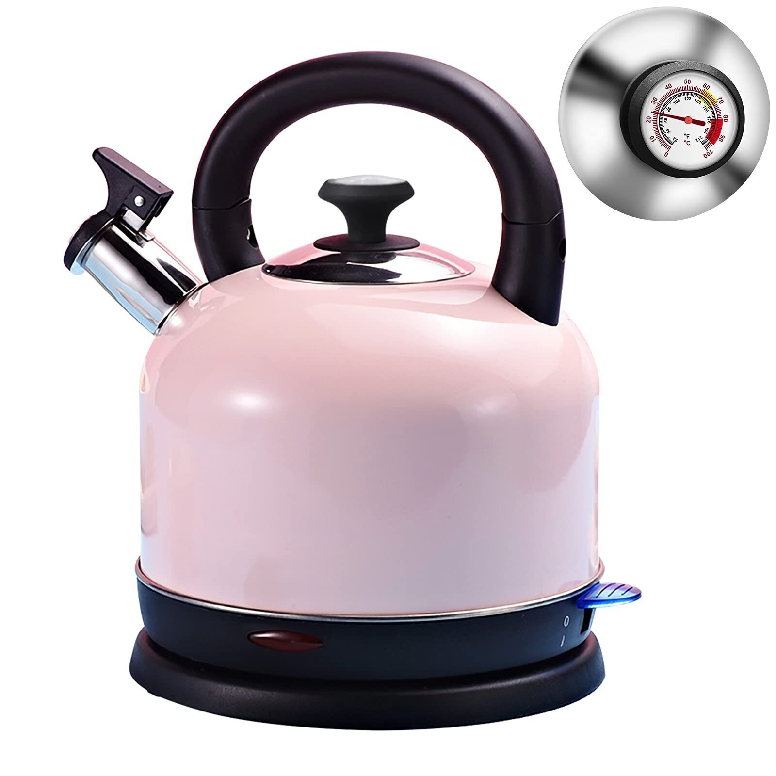2 Quart Pink Tea Kettle 
