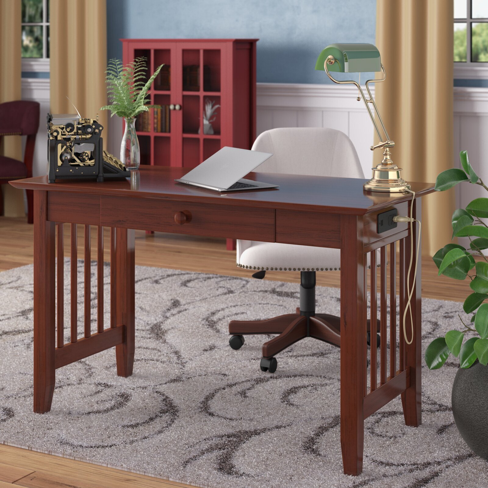 21st Century Mission style Computer Desk