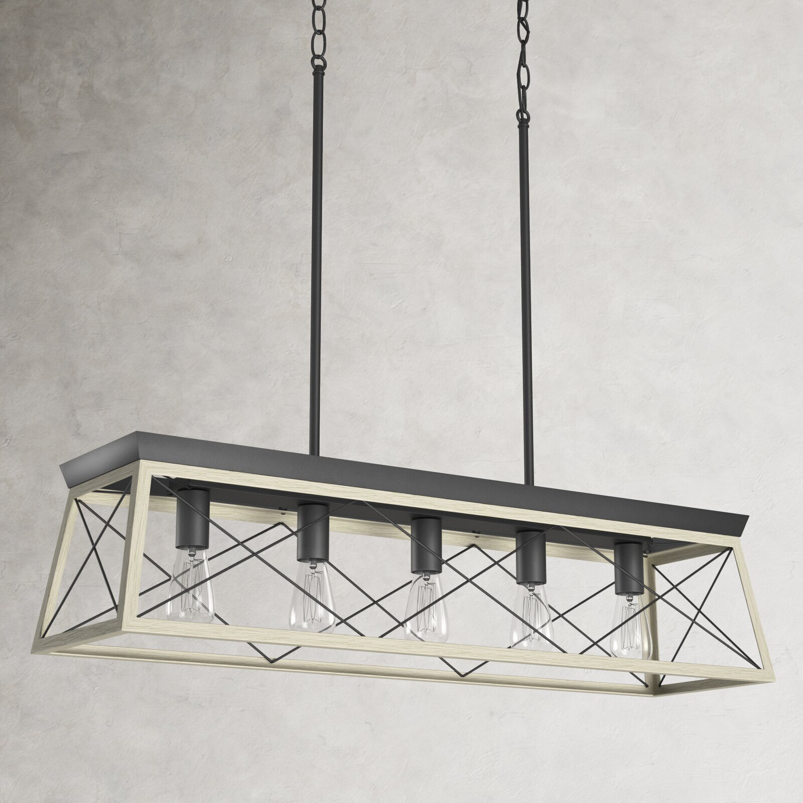 5  Light Kitchen Island Chandelier