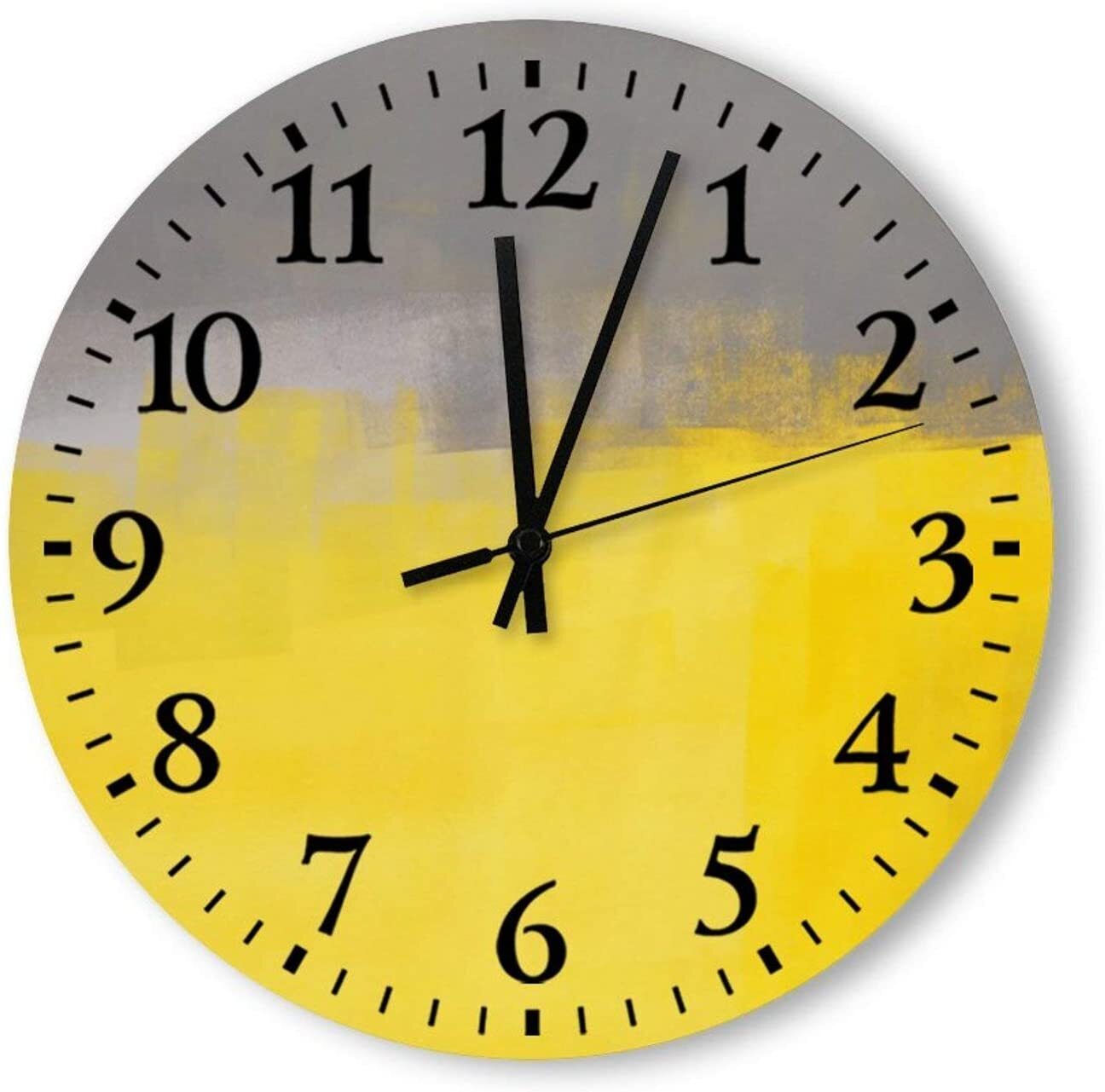 Abstract Gradient Wall Clock 