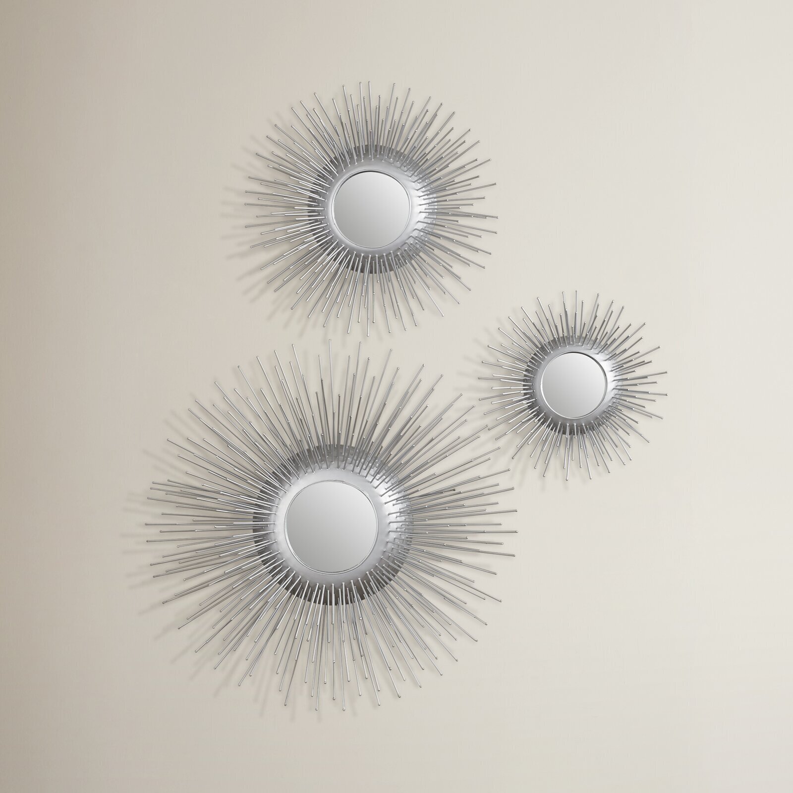 Accent Sunburst Mirror Set