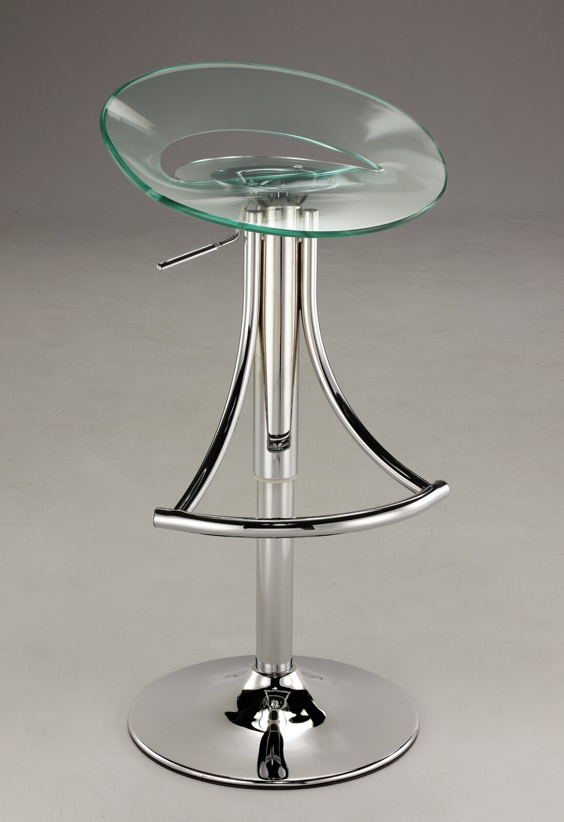Adjustable ghost bar stool 