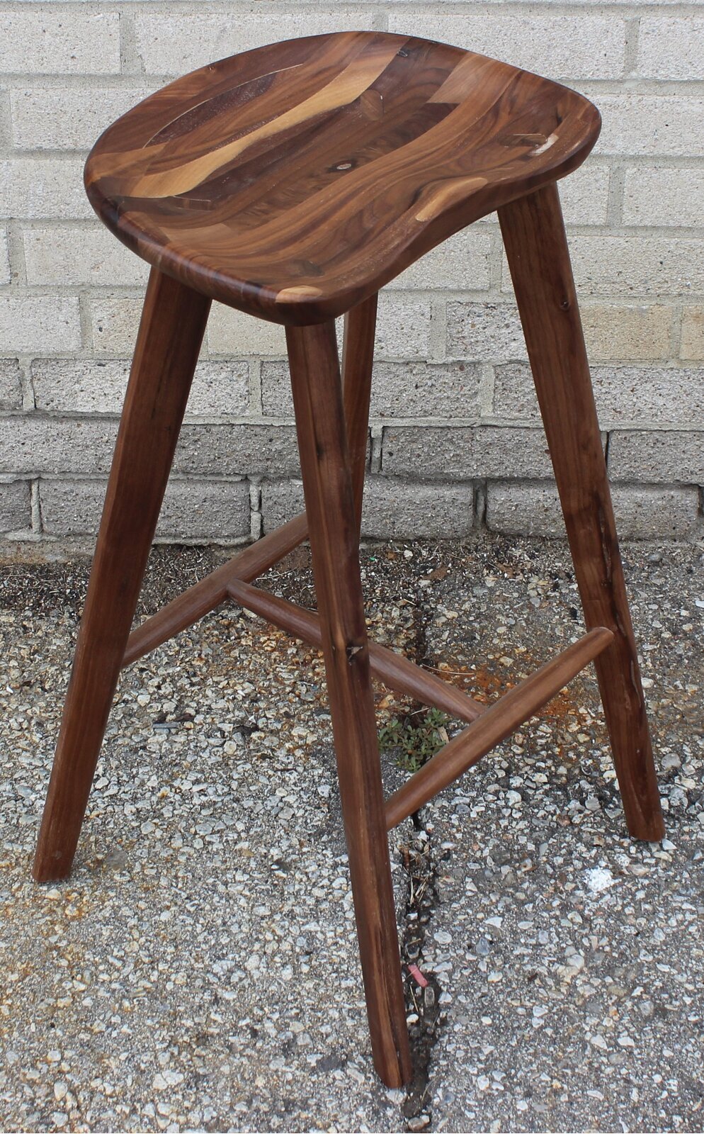 Backless Maple Bar Stools
