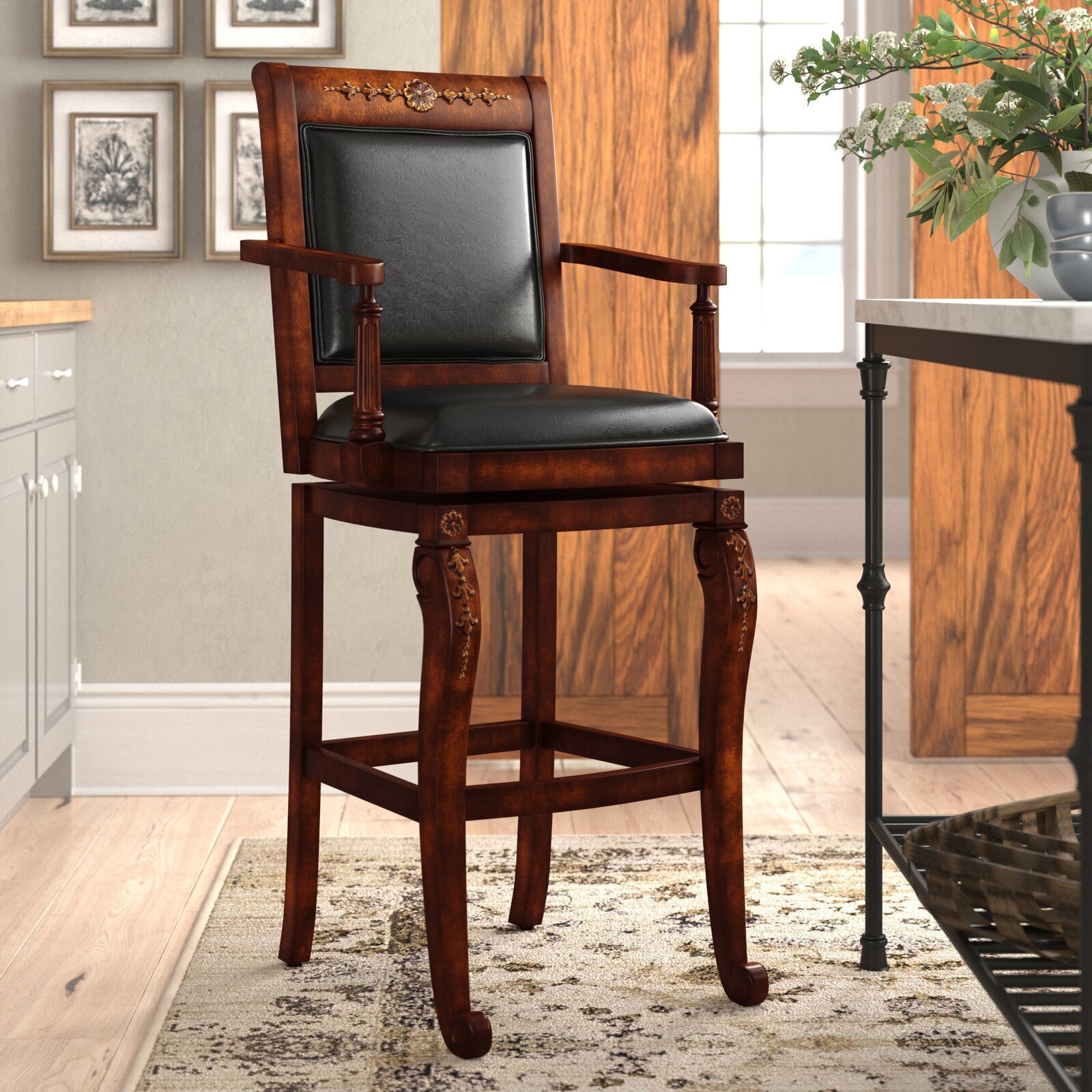 Bar Stools with Antique Appeal
