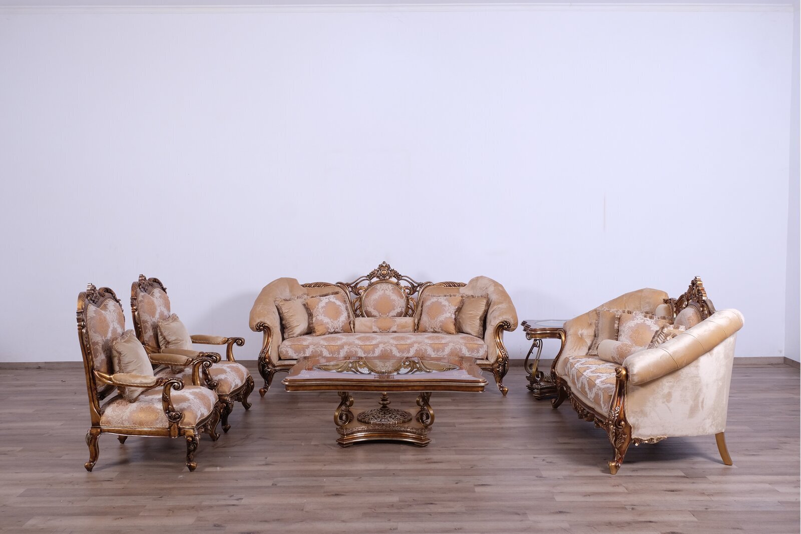Baroque Victorian Style Furniture with Open Design