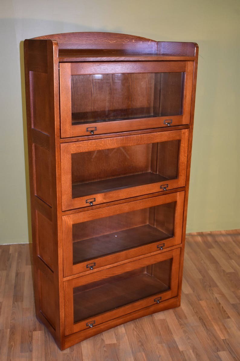 Barrister bookcase with glass doors 