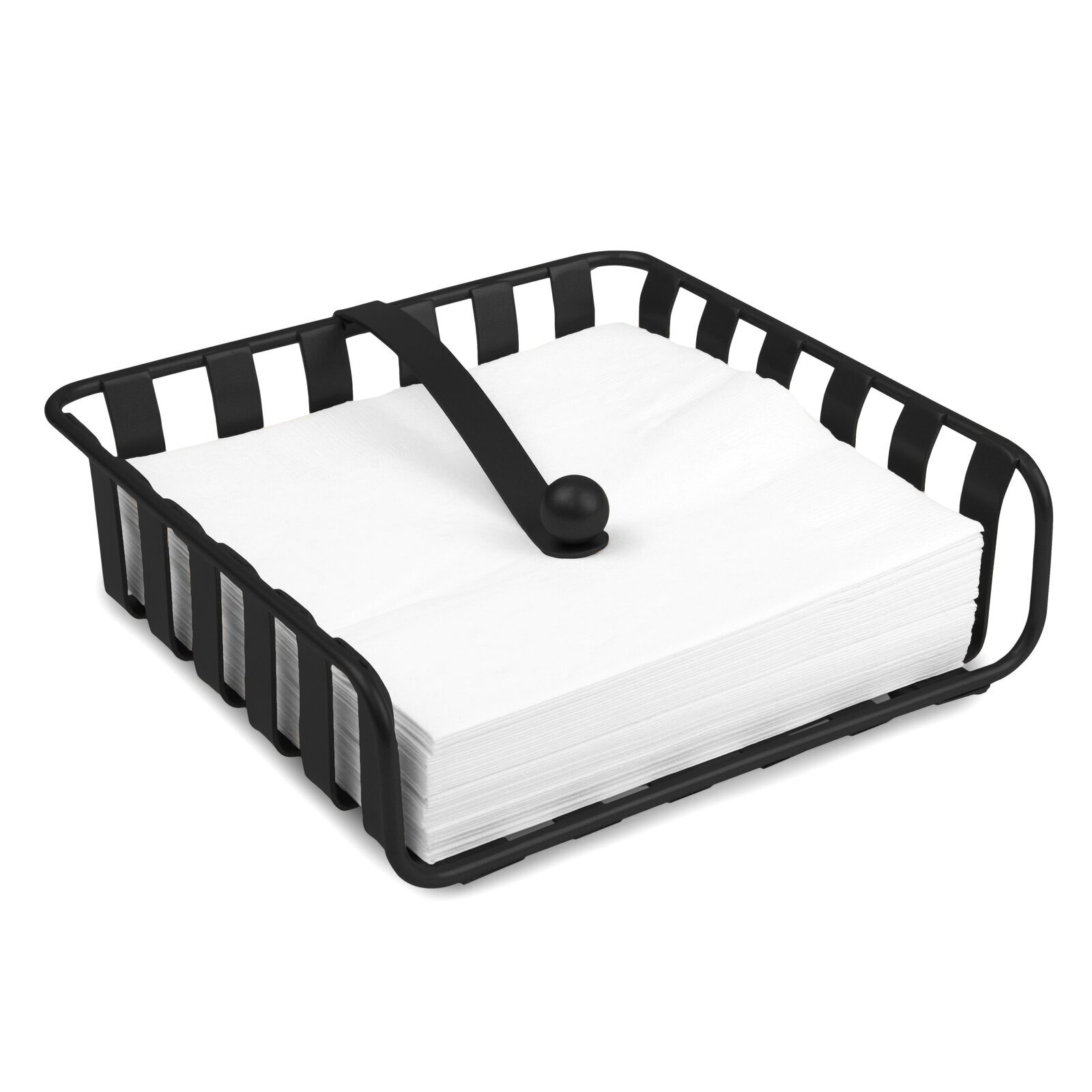 Basic napkin holder with weight