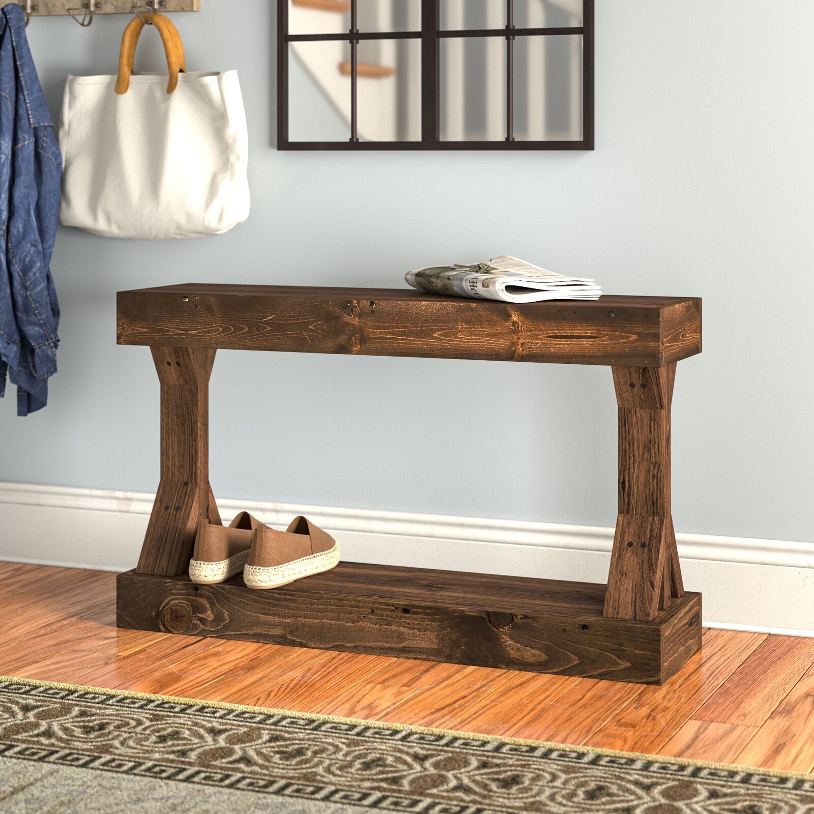 Bench with Rack