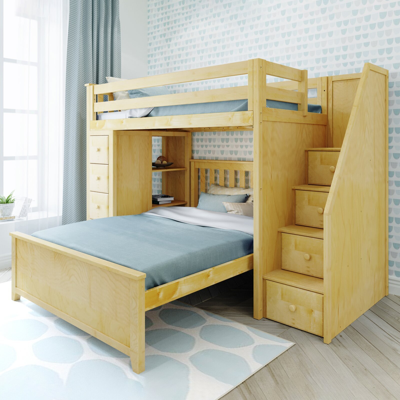 T Shaped Bunk Beds