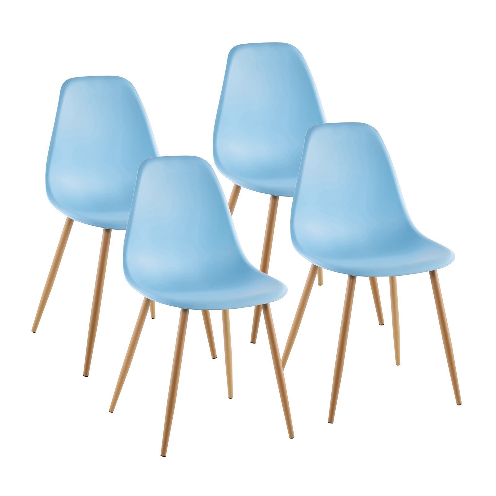 Blue Plastic Chairs