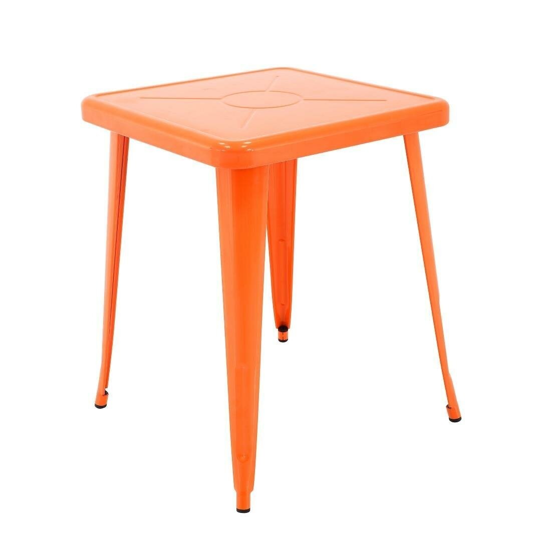 Budget Friendly Orange Coffee Table