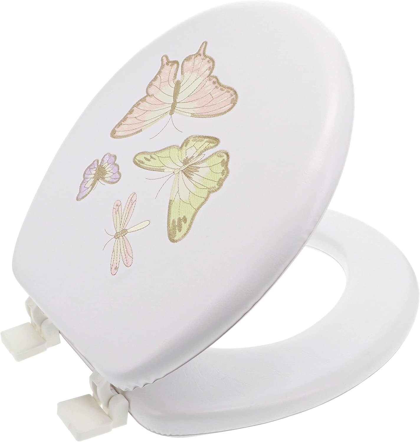 Butterfly Decorative Padded Toilet Seat