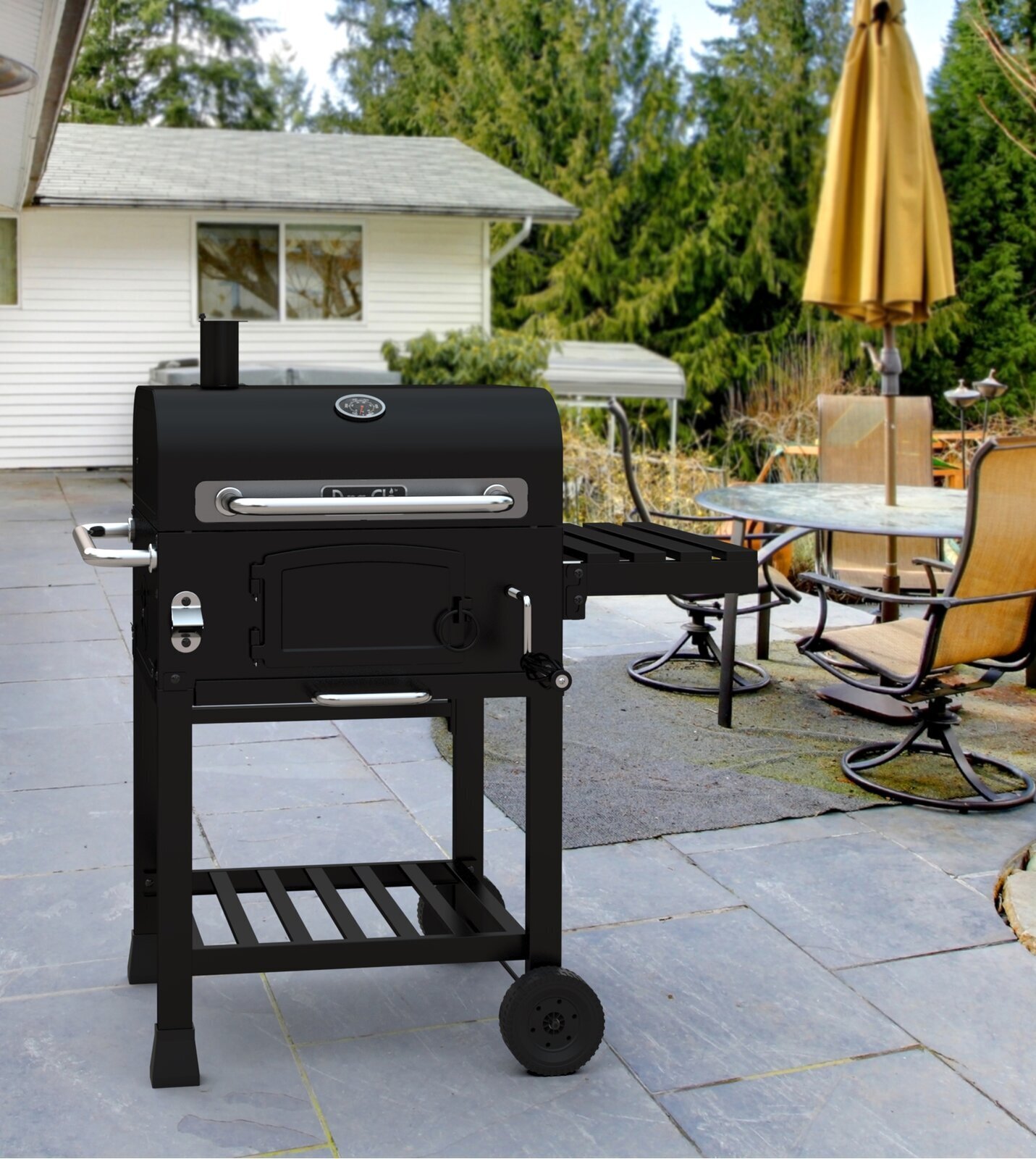 Cast Iron Charcoal Grill