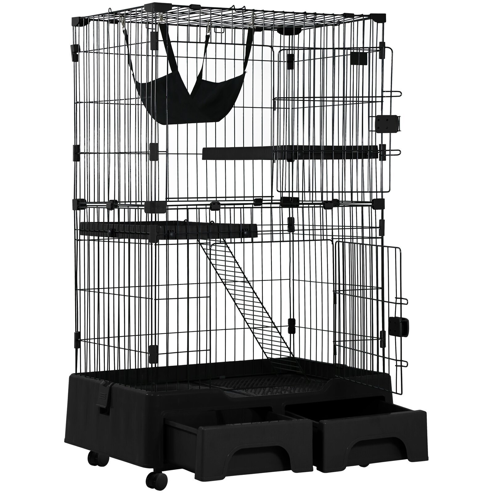 Cat Playpen With Litter Box