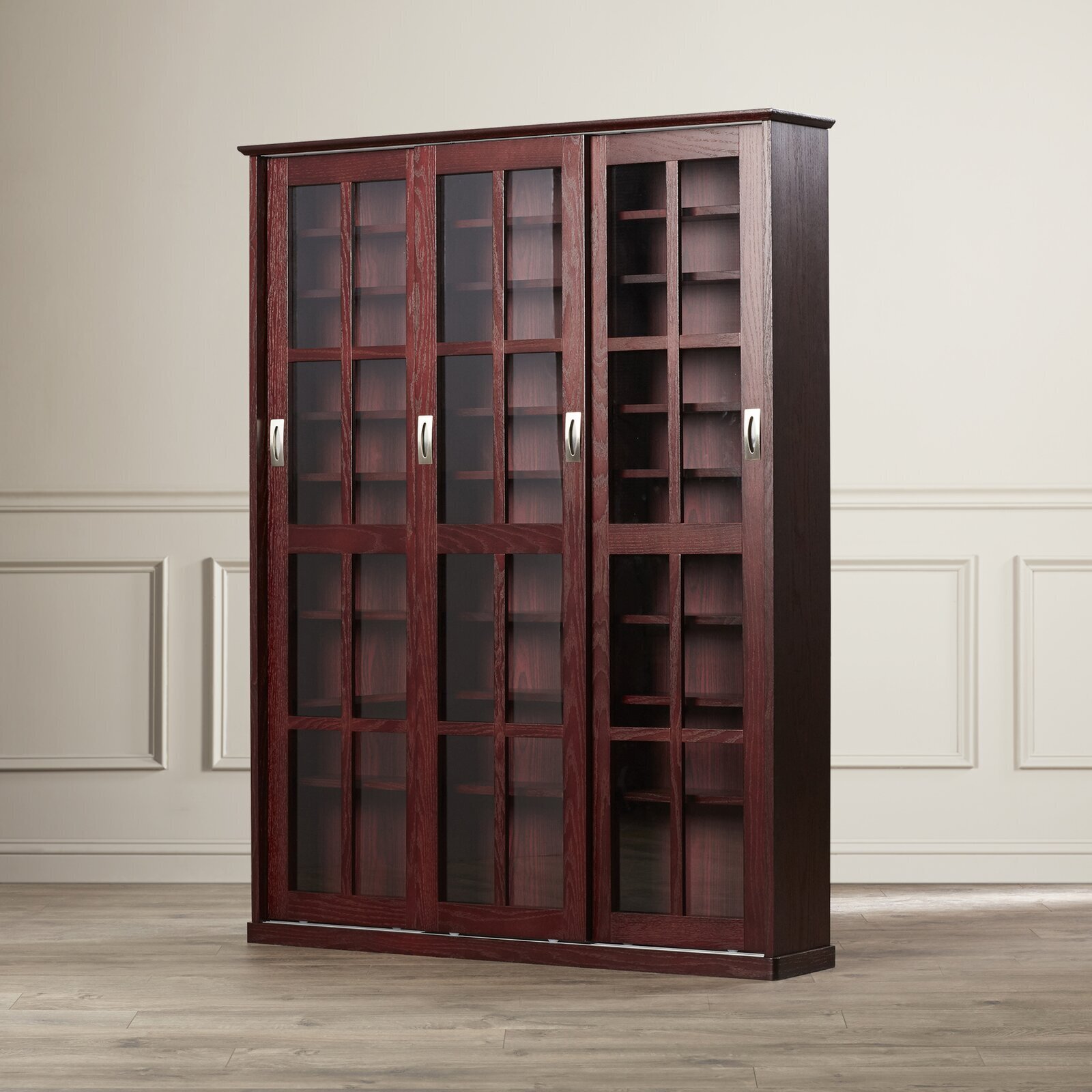 CD Storage Cabinet with Doors