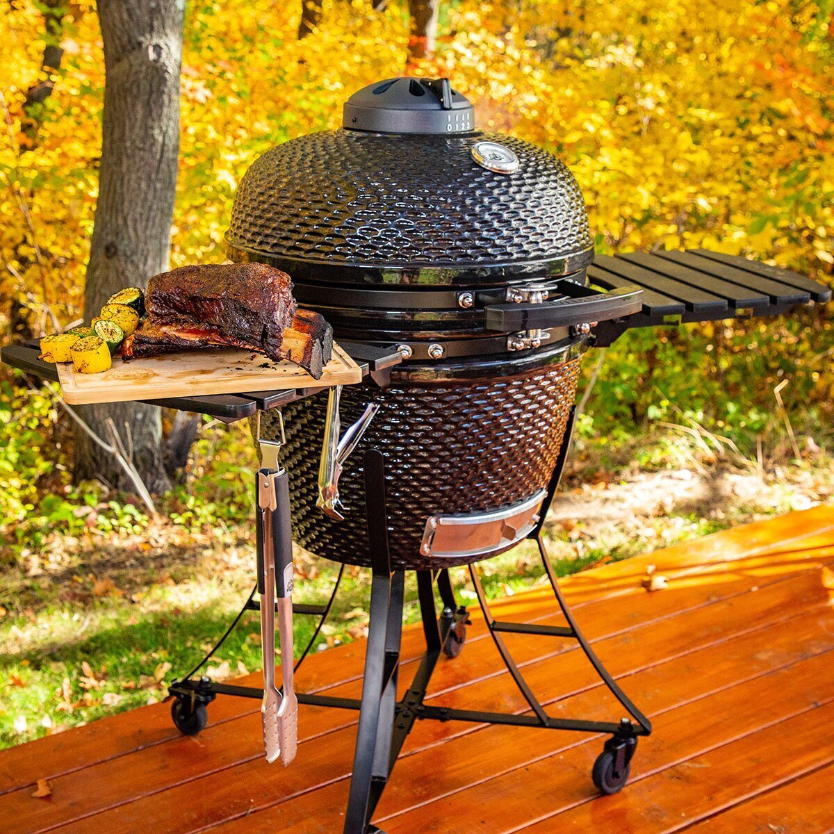 Ceramic Charcoal Grill