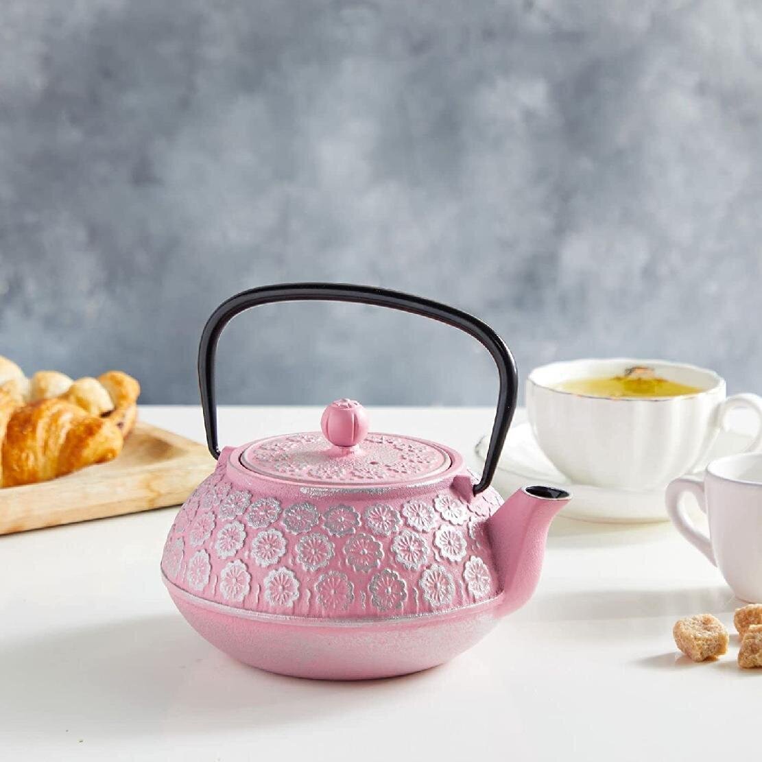 Cerise Pink Kettle For Stovetop 
