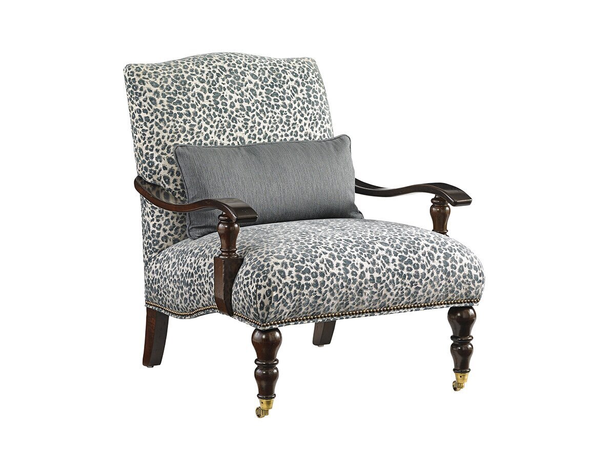 Cheetah Chair With Wheels