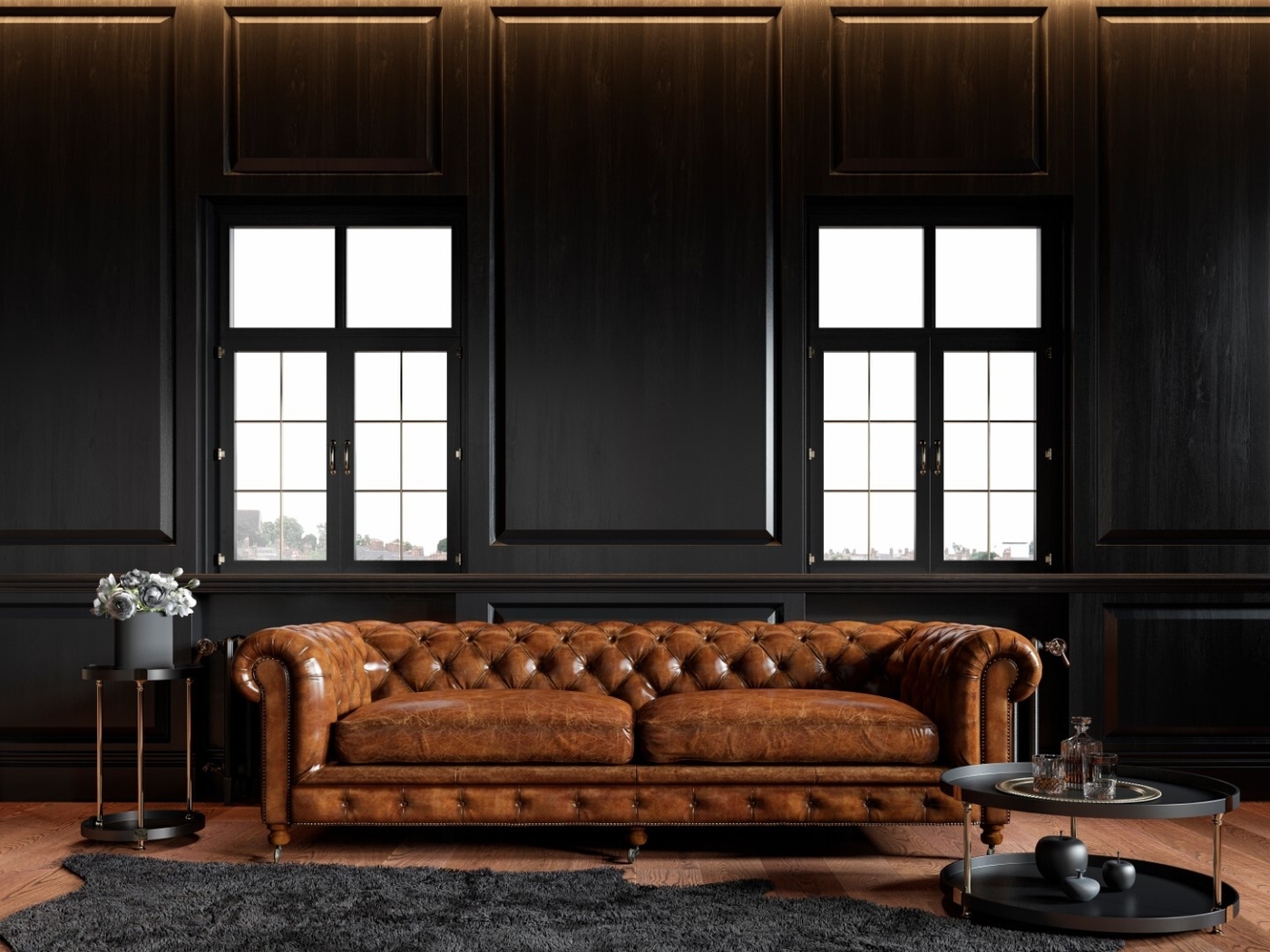 Chesterfield couch