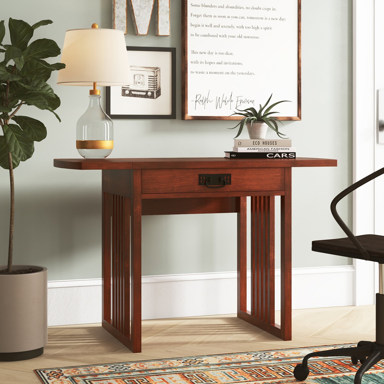 Classic Mission style Desk