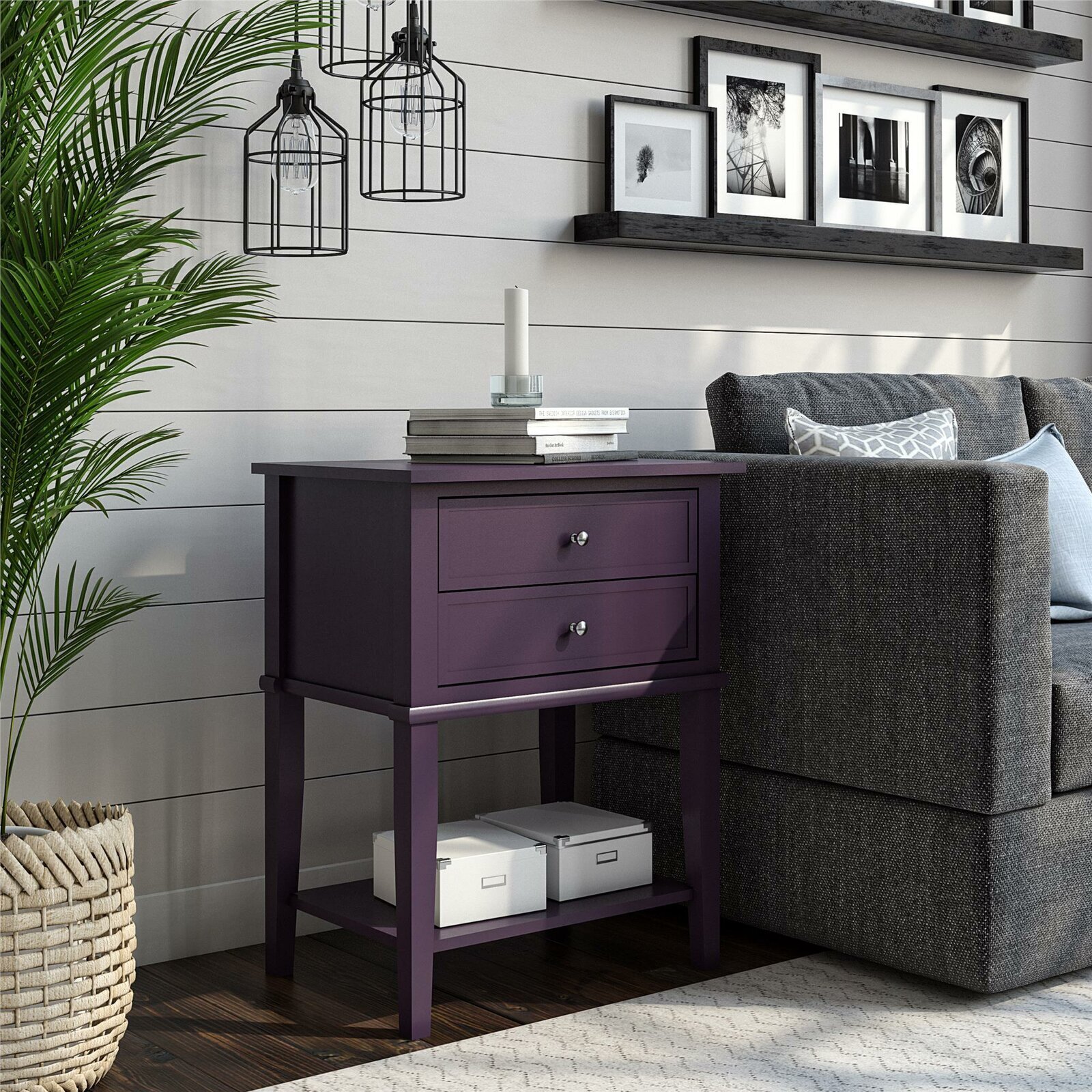Classic Wooden Side Table 