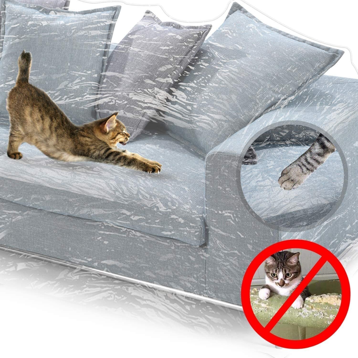 Clear Patio Furniture Cover For Sofas and Chairs 