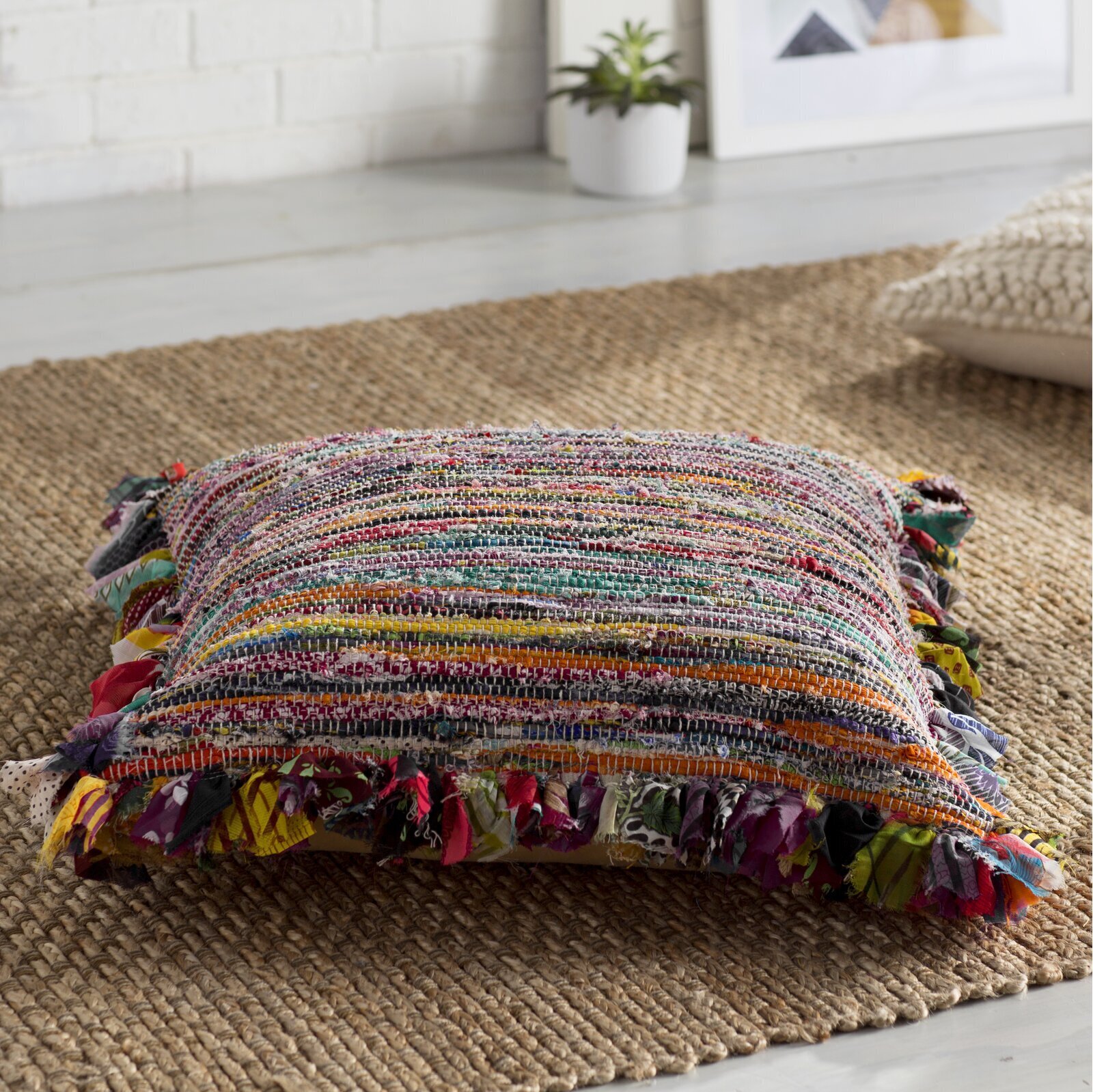 Colorful Large Floor Cushion 