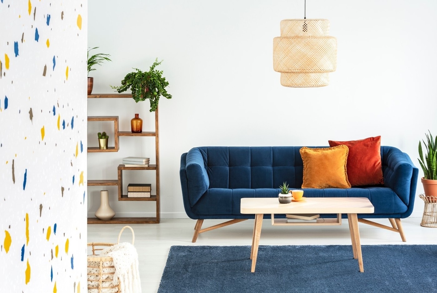 Colorful living room