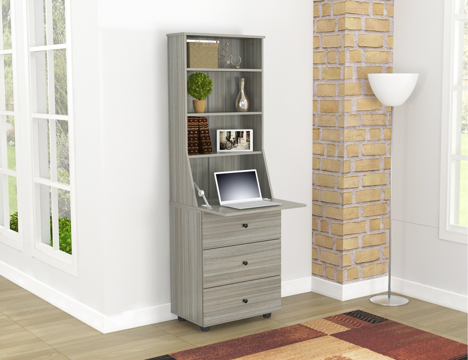Compact Desk Armoire