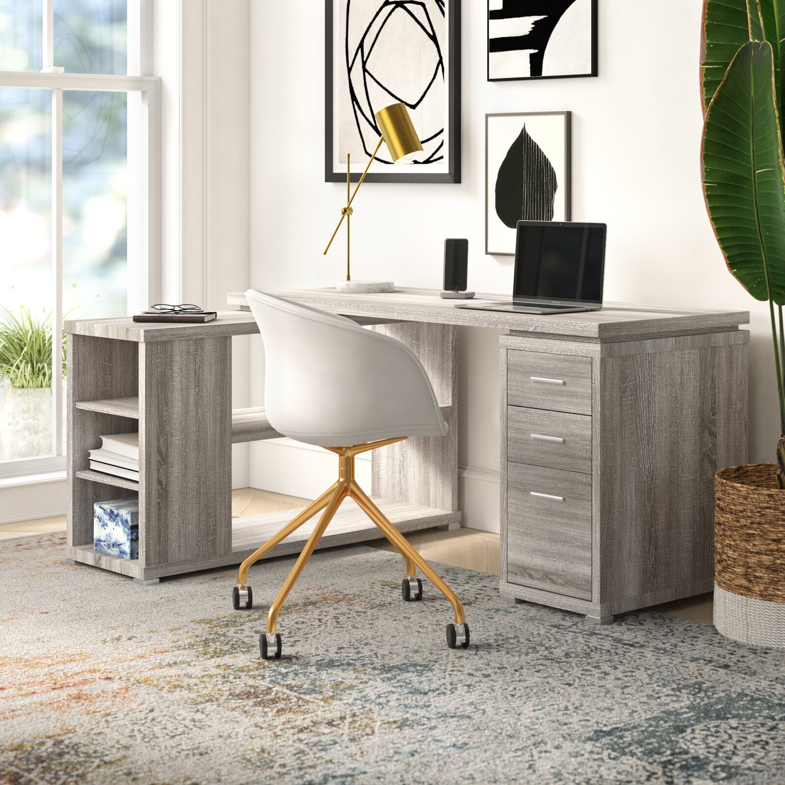 Compact Executive Desk