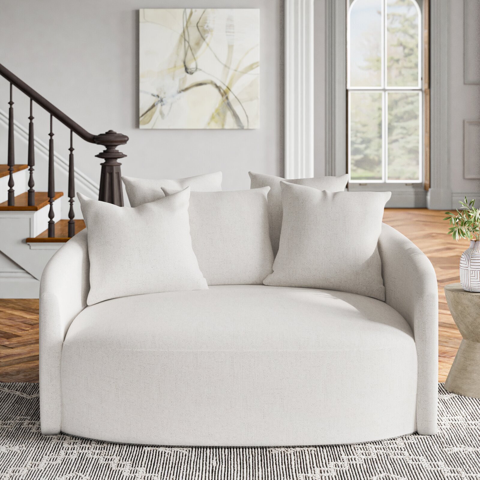 Cozy Circle Love Seat