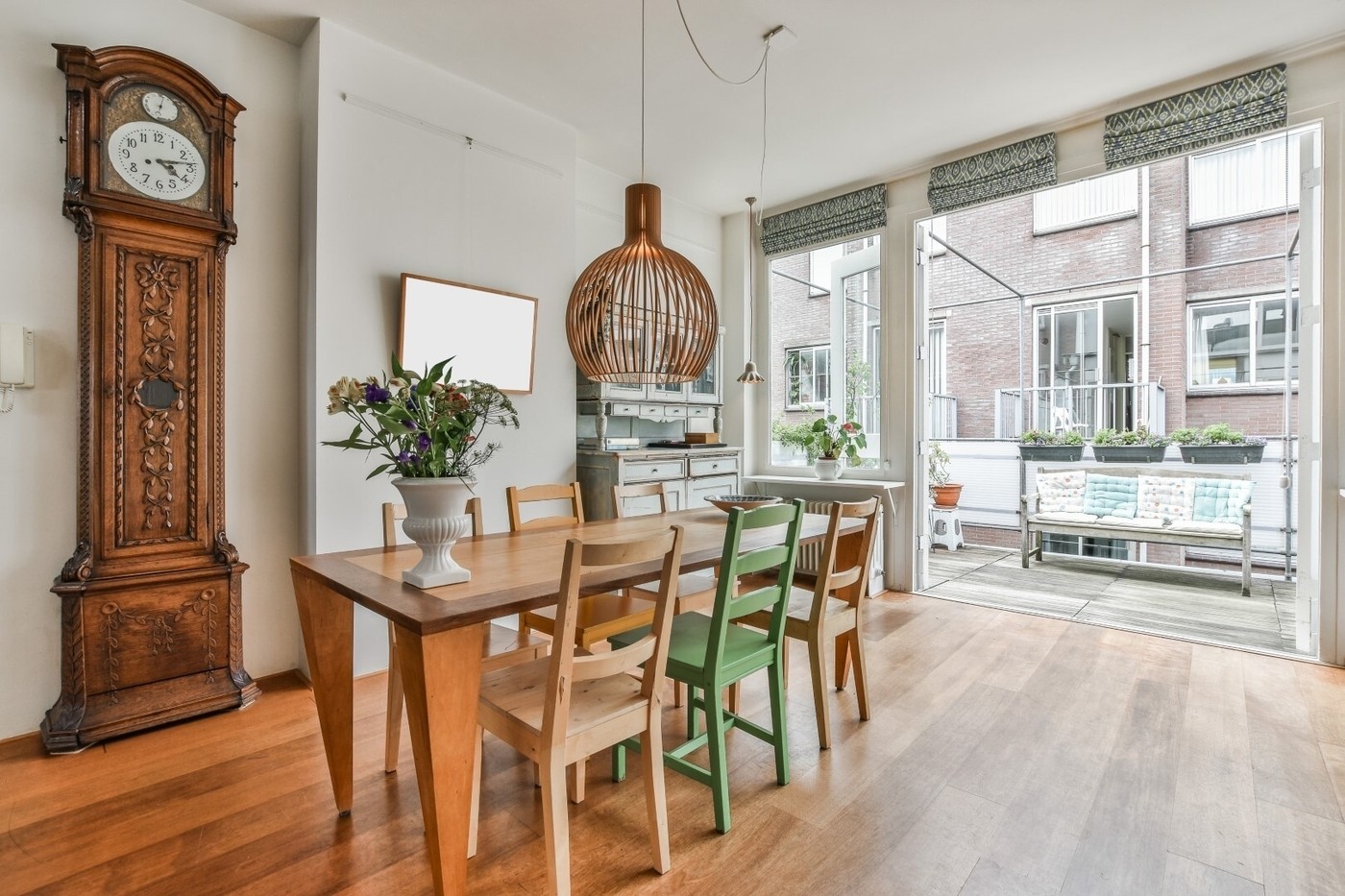 Cozy dining room interior
