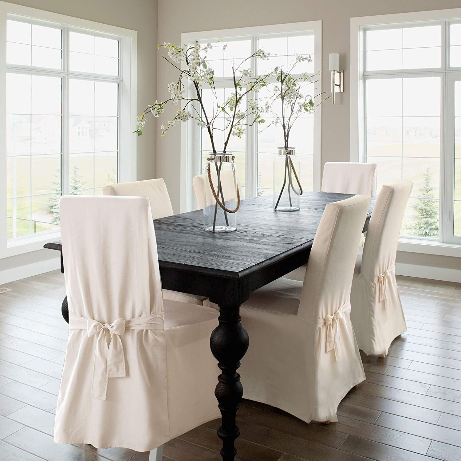 Cream One Piece Slipcover 