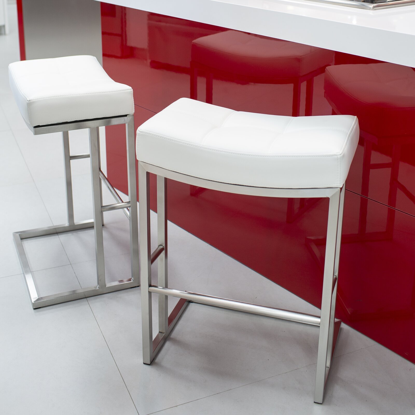 Curved Modern Barstool