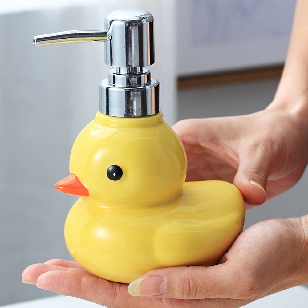 Cute Yellow Soap Dispenser