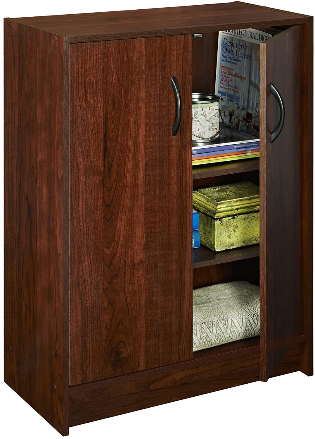 Dark Small Cherry Cabinet 
