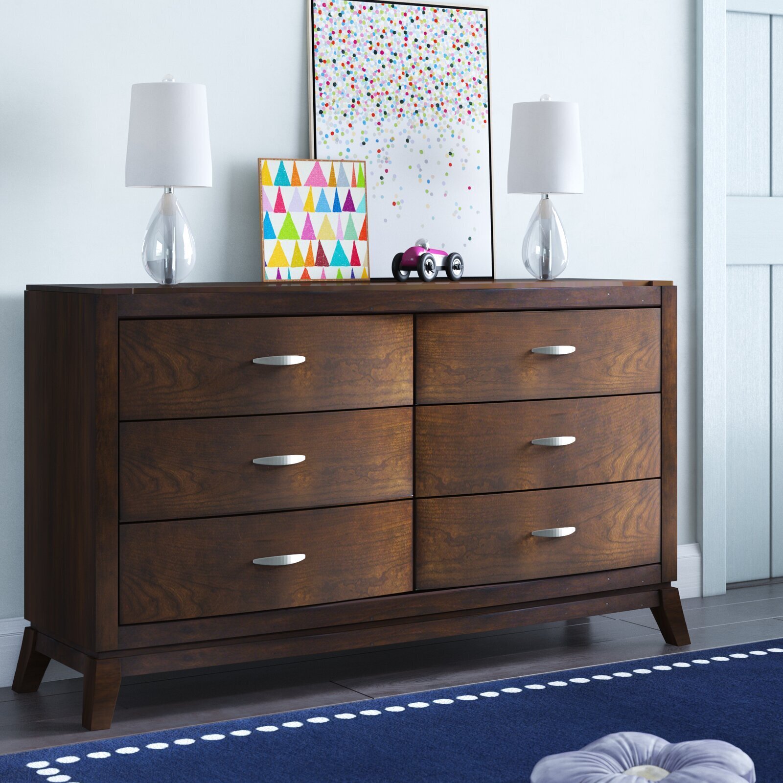 Dark Truffle Deep Dresser Drawers 