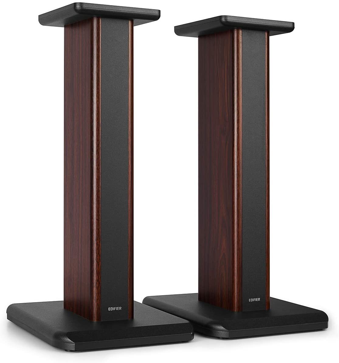 Dark Wooden Speaker Stands 