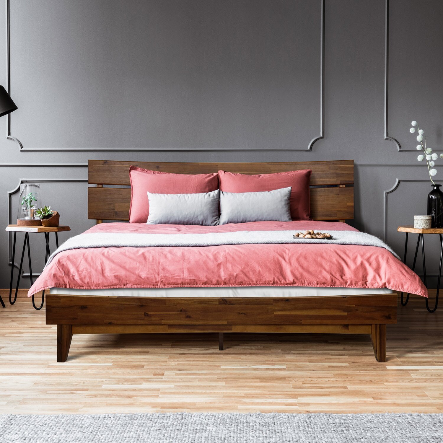 Eco conscious Japandi Bed Frame