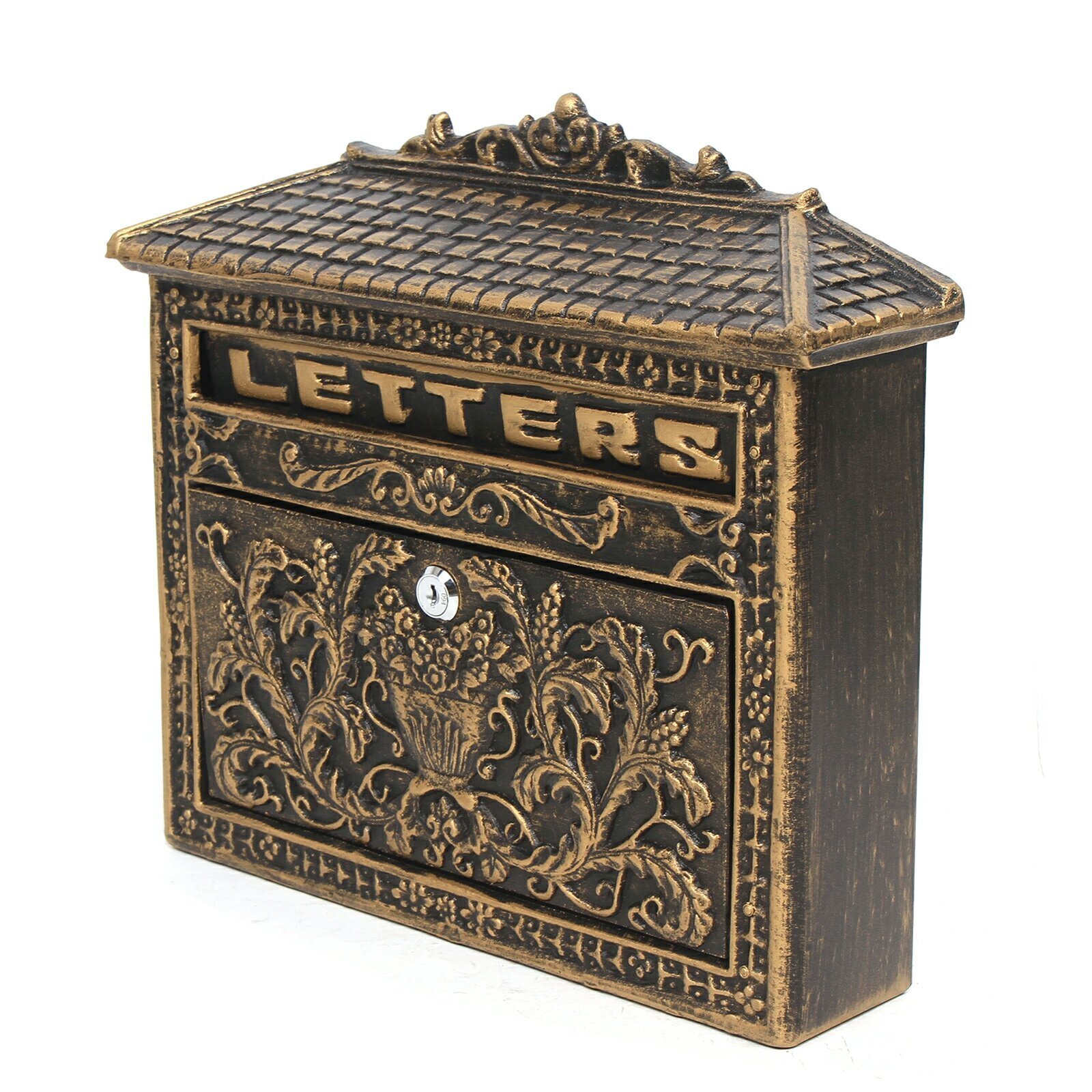 Embellished Unique Wall Mounted Mailbox